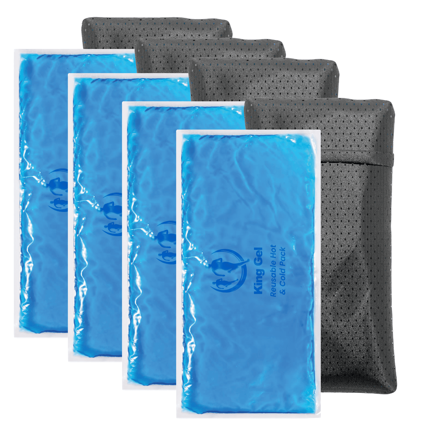 Everyday Hot & Cold Gel Pack, Cover - 4 Pack