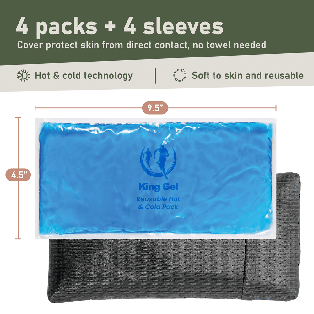 
                  
                    Everyday Hot & Cold Gel Pack, Cover - 4 Pack
                  
                