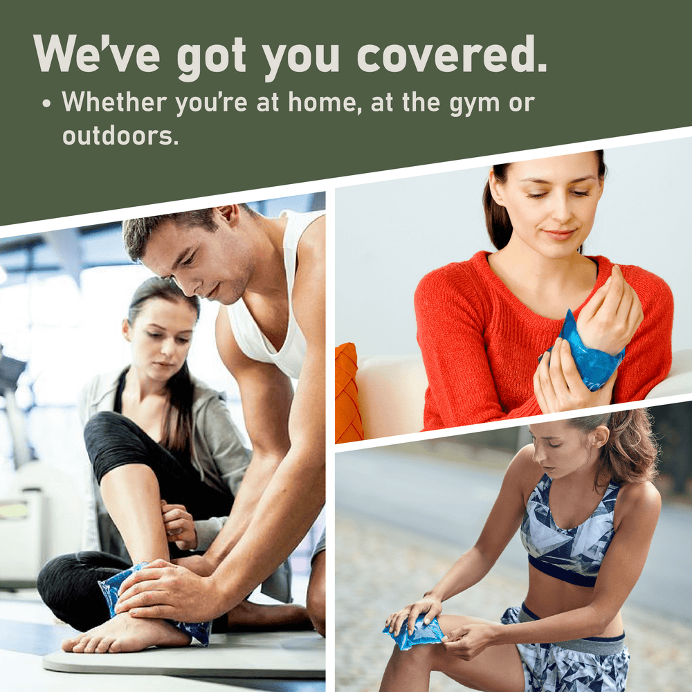 Everyday Hot & Cold Gel Pack, Cover - 4 Pack