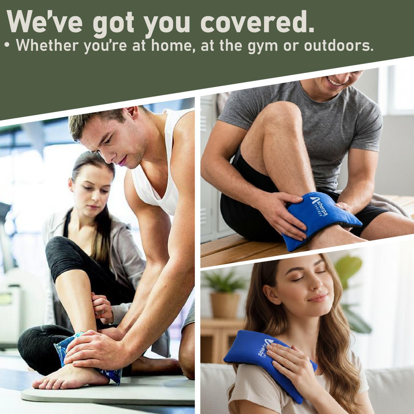 Everyday Cold Gel Pack, Cover - 4 Pack