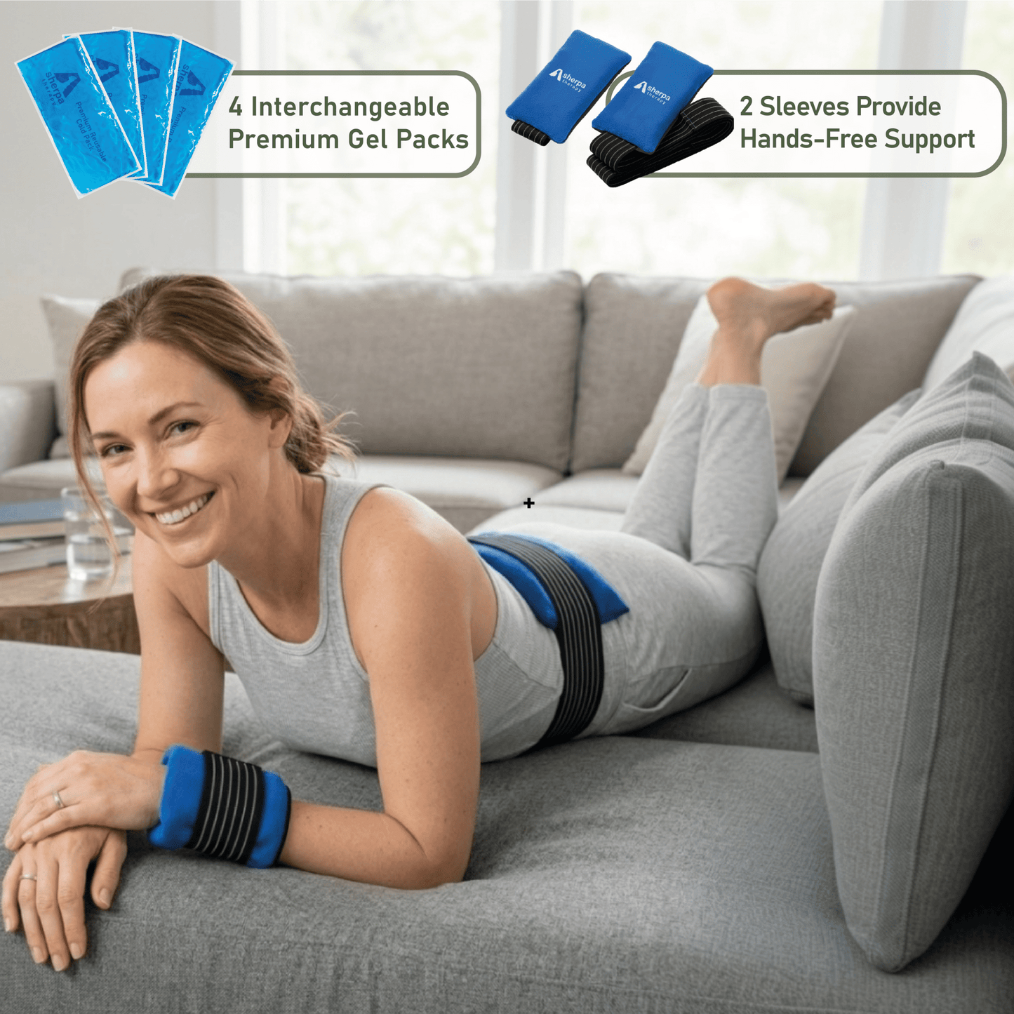 #coldpack #everydaycoldpack #icepack #wearable #reducepain #chronicpain #drugfreepainmanagement #coldtherapy #heatwave