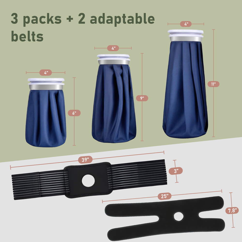 
                  
                    Therapy Hot & Cold Water Bags - 3 Bags & 2 Straps
                  
                